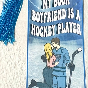 Hockey Romance Bookmark