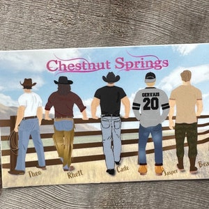 Licensed Chestnut Springs Characters Sticker