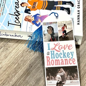 Hockey Romance Bookmark