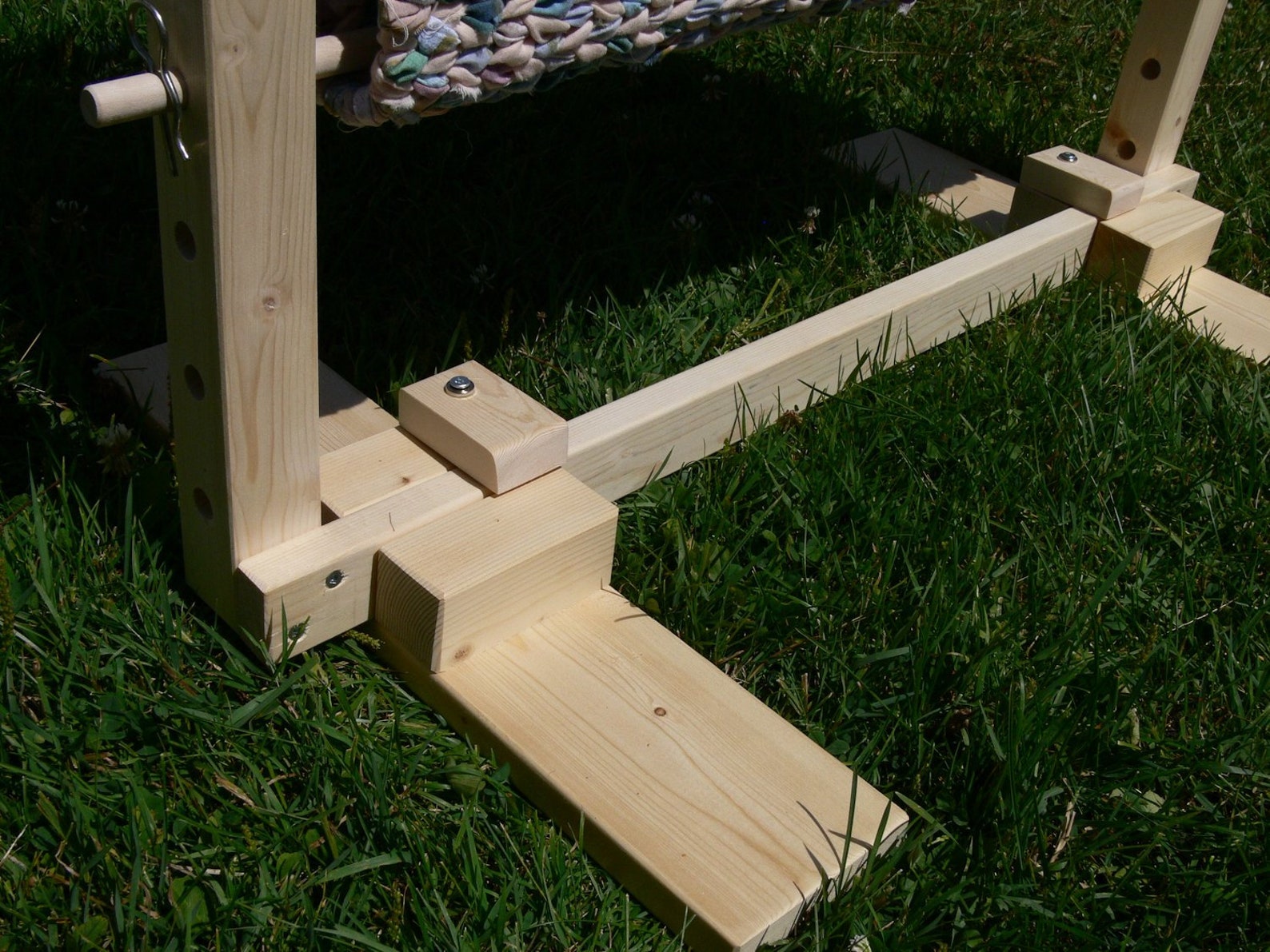 Build Your Own Rag Rug Weaving Loom Downloadable Plans Etsy