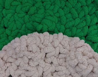 Super Chunky Chenille Yarn, Hand knitting/Blanket Yarn ALL proceeds for animal RESCUE