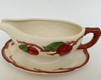 Franciscanware apple gravy boat