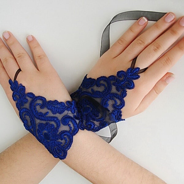 Wedding Lace Gloves Etsy