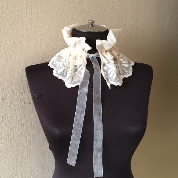Victorian Collar Ruffle - Etsy