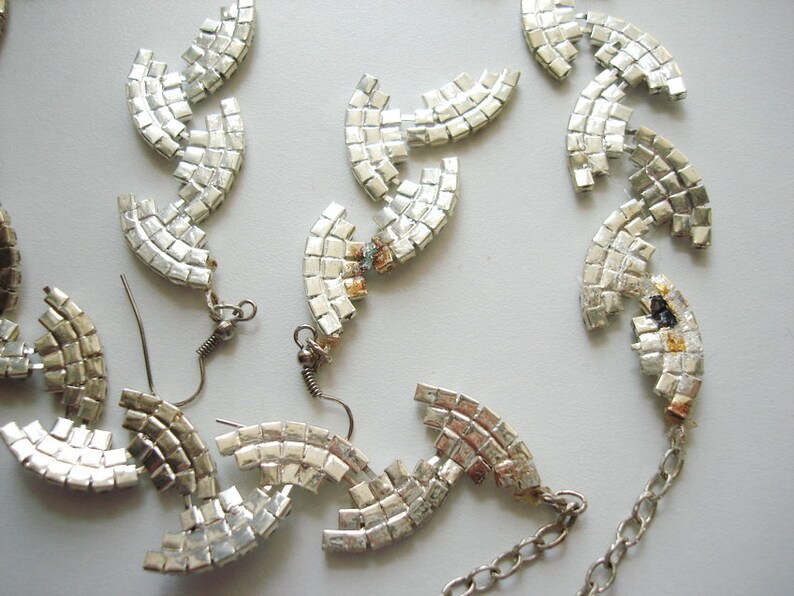 Silver color sparkly rhinestone leaves headband bridal hair accessories