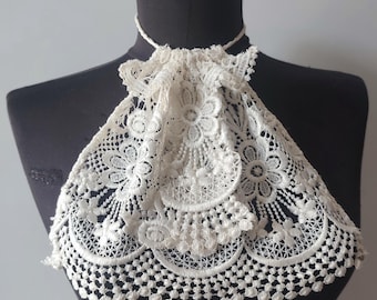 HOBBIESAY 1Pc Noir Jabot Col Dentelle Jabot Cravate Volants Col Amovible Noir Col Colonial Accessoire Costume pour Femmes Tenues Cosplay Déguisement HOBBIESAY 1Pc Noir Jabot Col Dentelle Jabot Cravate Volants Col Amovible Noir Col Colonial Accessoire Costume pour Femmes Tenues Cosplay Déguisement