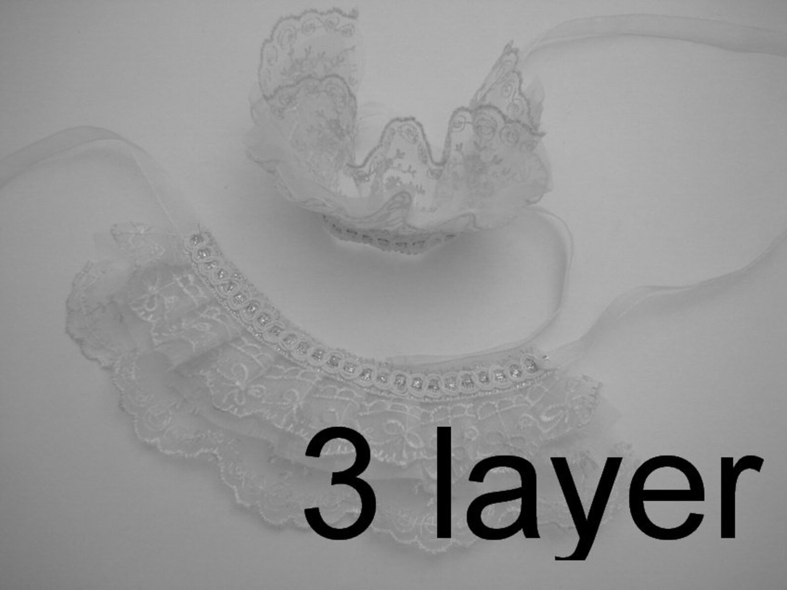 White Ruffle Wrist Cuffs Tea Party Gloves Romantic Sleeve Etsy