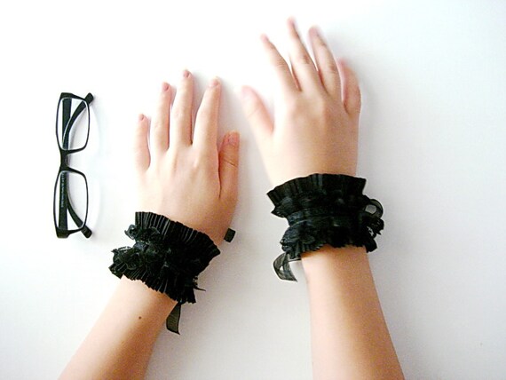 gothic wrist cuffs