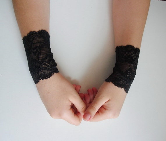 Adult size Steampunk Lace Wrist Cuffs Choose from 2 styles