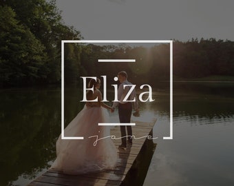 Pre-made Logo for Photographers, Photography Watermark, Logo Design for Boutique and Small Businesses, Branding Design