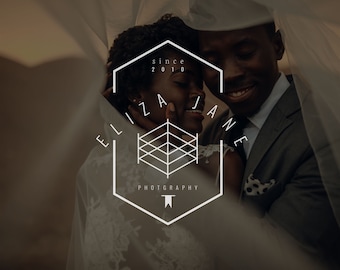 Pre-made Logo for Photographers, Photography Watermark, Logo Design for Boutique and Small Businesses, Branding Design