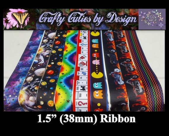 1.5 Games Flames & Space Ribbon Monopoly Pac Man - Etsy