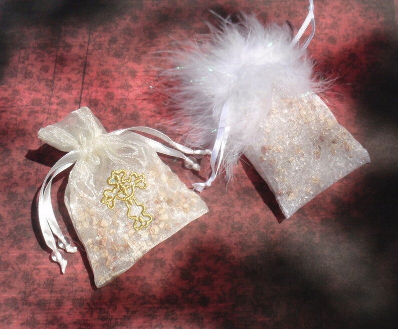 Air Freshener Sachet Designer Large Cross or Feathers Choice Etsy
