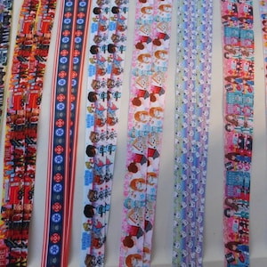 3 Yards grosgrain lint eerstehulpverlener #2 - verpleegster, dokter, politieagent, brandweerman, bedankje helden, enkelzijdig lint 7/8"
