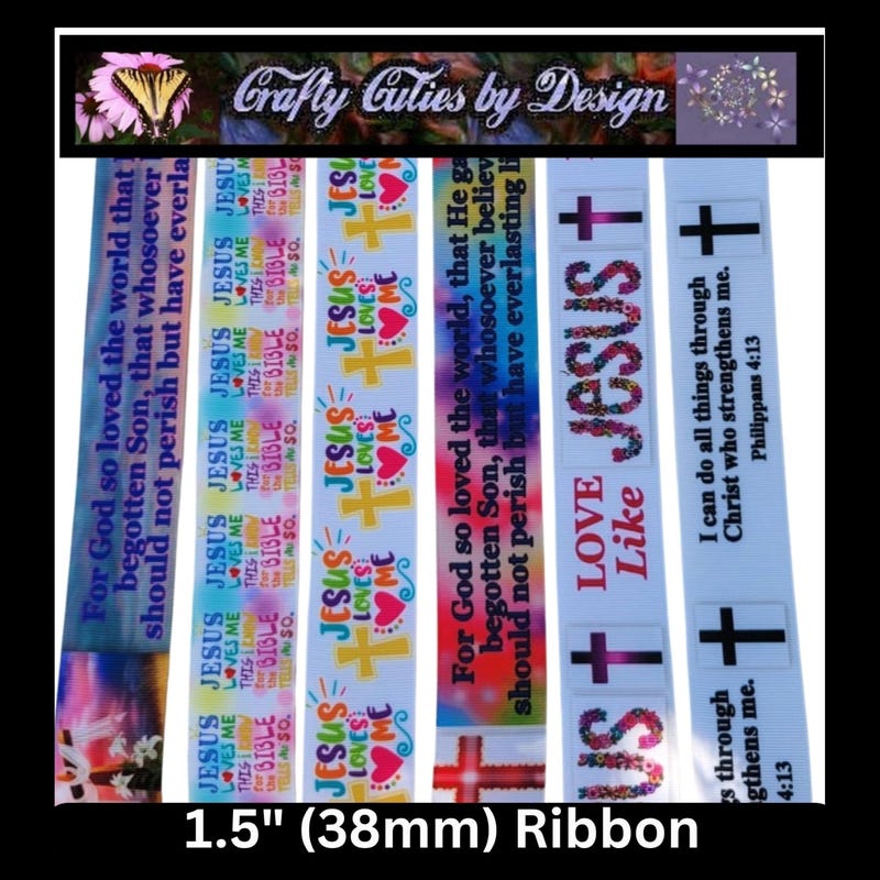 Bible Scriptures Ribbon Ribbon With Scriptures - Etsy