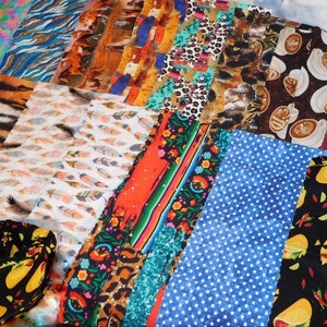 Cervical Collar Cover - SW & Pastels - Cotton Neck Brace Sleeve, Machine Washable - Choice 2&quot;, 2.5&quot;, 3&quot;, 3.5&quot; or 4&quot; Width