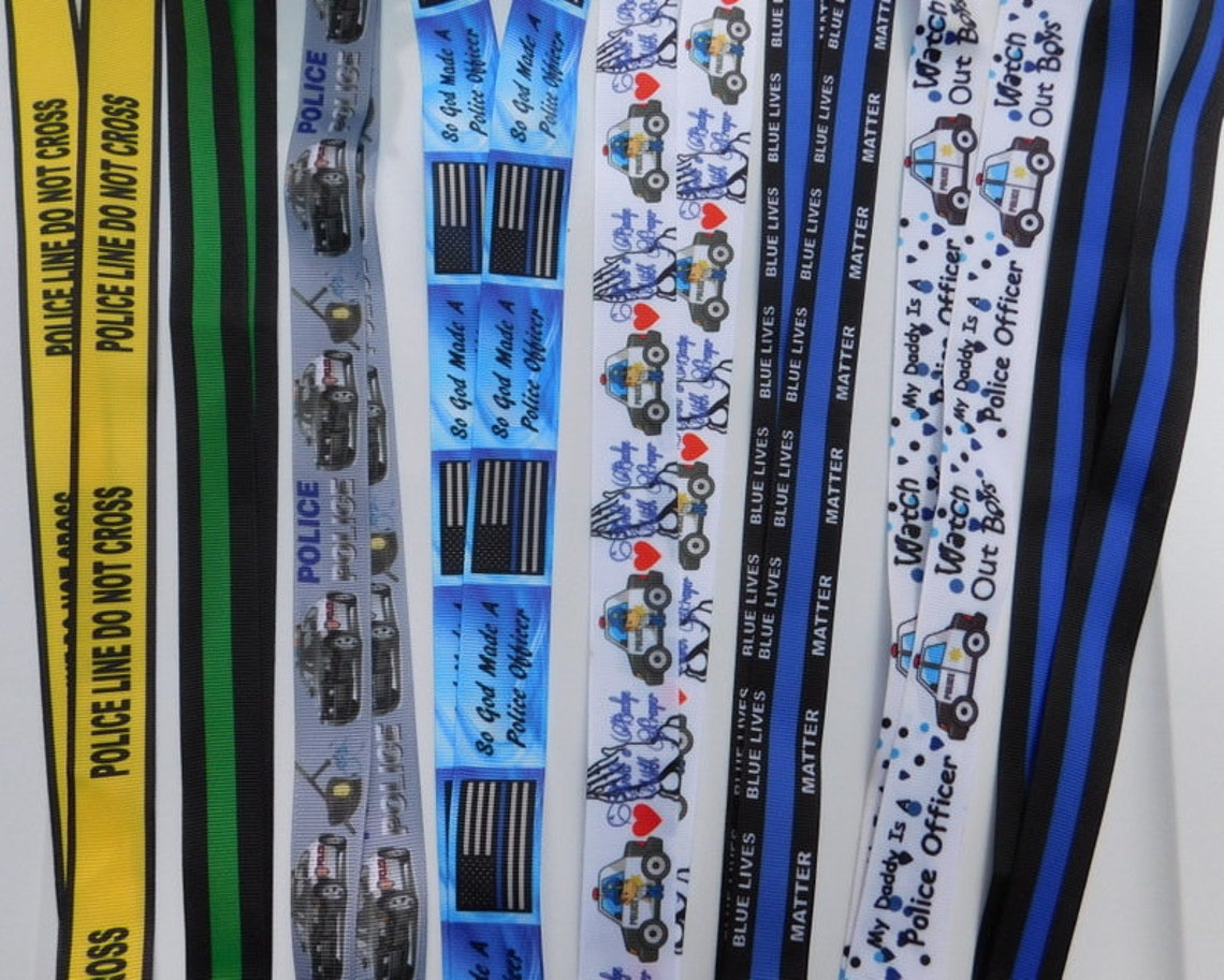 3x5 Police Thin Blue Line Flag 3'x5' Banner Made In USA 150 - Foto 11