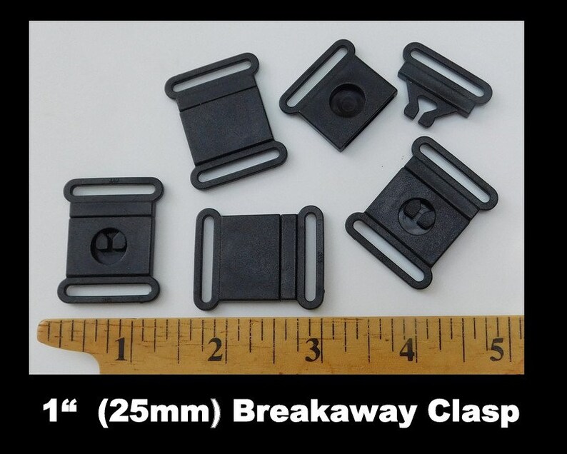 Breakaway Clasps 3/4 20mm or 1 25mm Safety Etsy