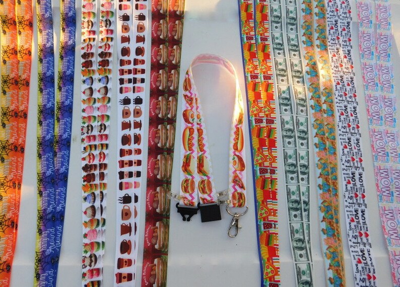Spider Single Sided Grosgrain Ribbon Adult Child Size Teddy Bear Money Love Hot Dog Burger Breakaway Clasp Food Fun 2 Lanyard Mom Accessories Keychains Lanyards Valresa Com