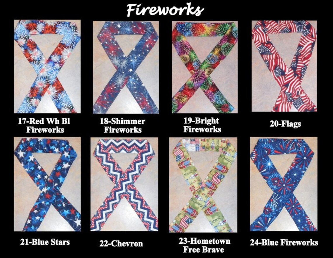 patriotic neck ties