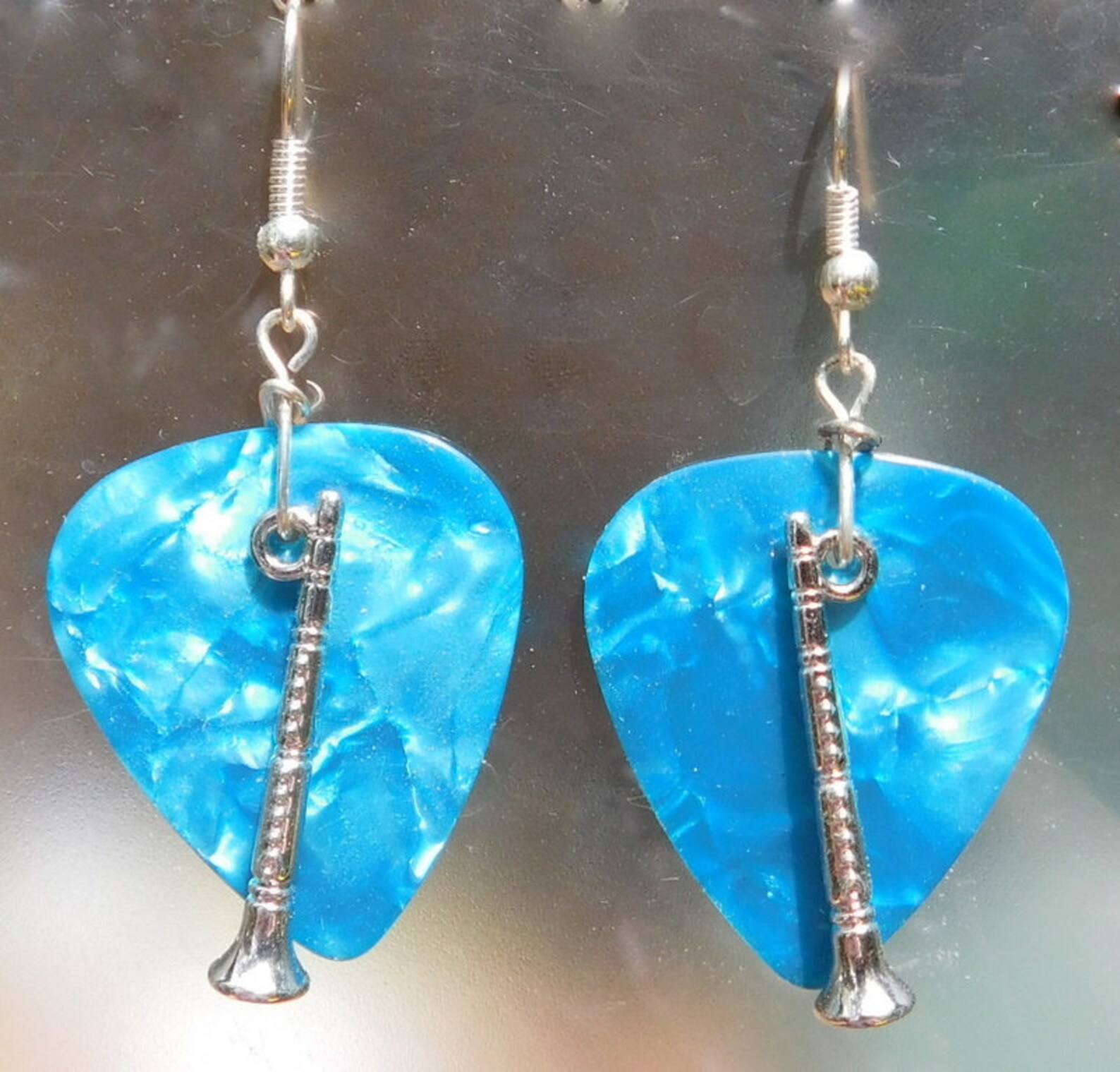 Earrings Musical Guitar Pick Jewelry Choice 12 Etsy