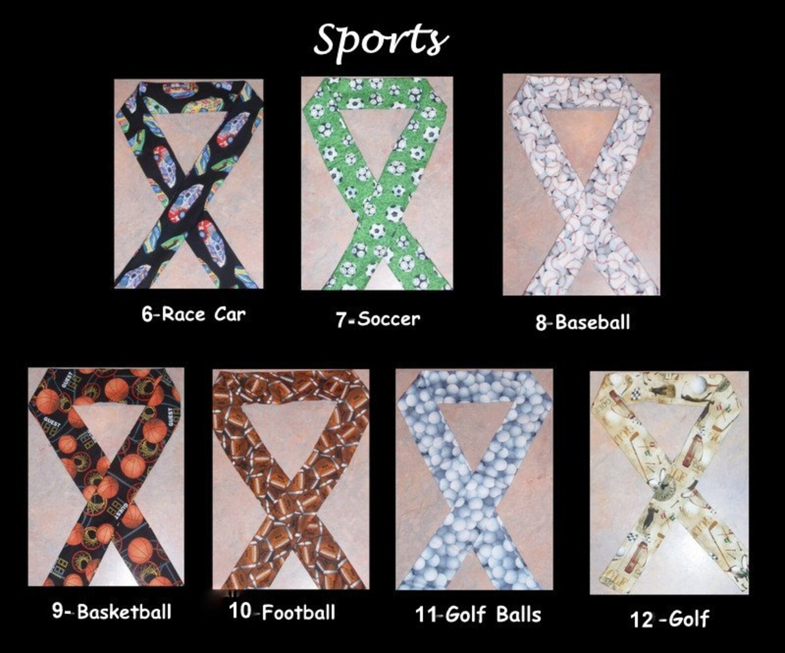 cooling neck ties