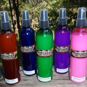 9 oz Fresh Linen & Room Spray, Choice of Scent, Custom Natural Laundry Spray, Refreshing Air Freshener image 3