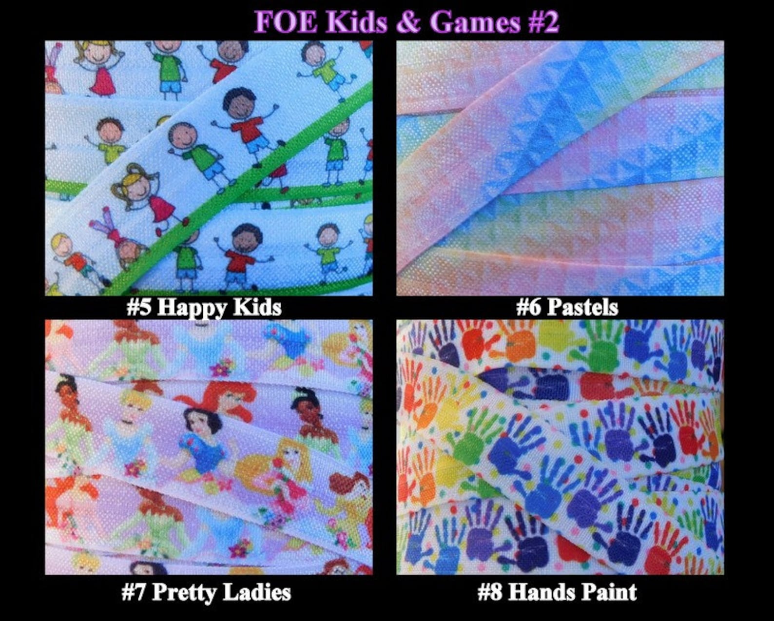 FOE Ribbon - Kids & Games #2 - 5/8