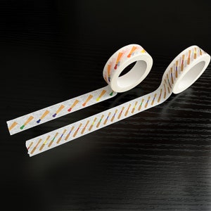 Washi Tape - Oboe Reed or Bassoon Reed - 15mm wide