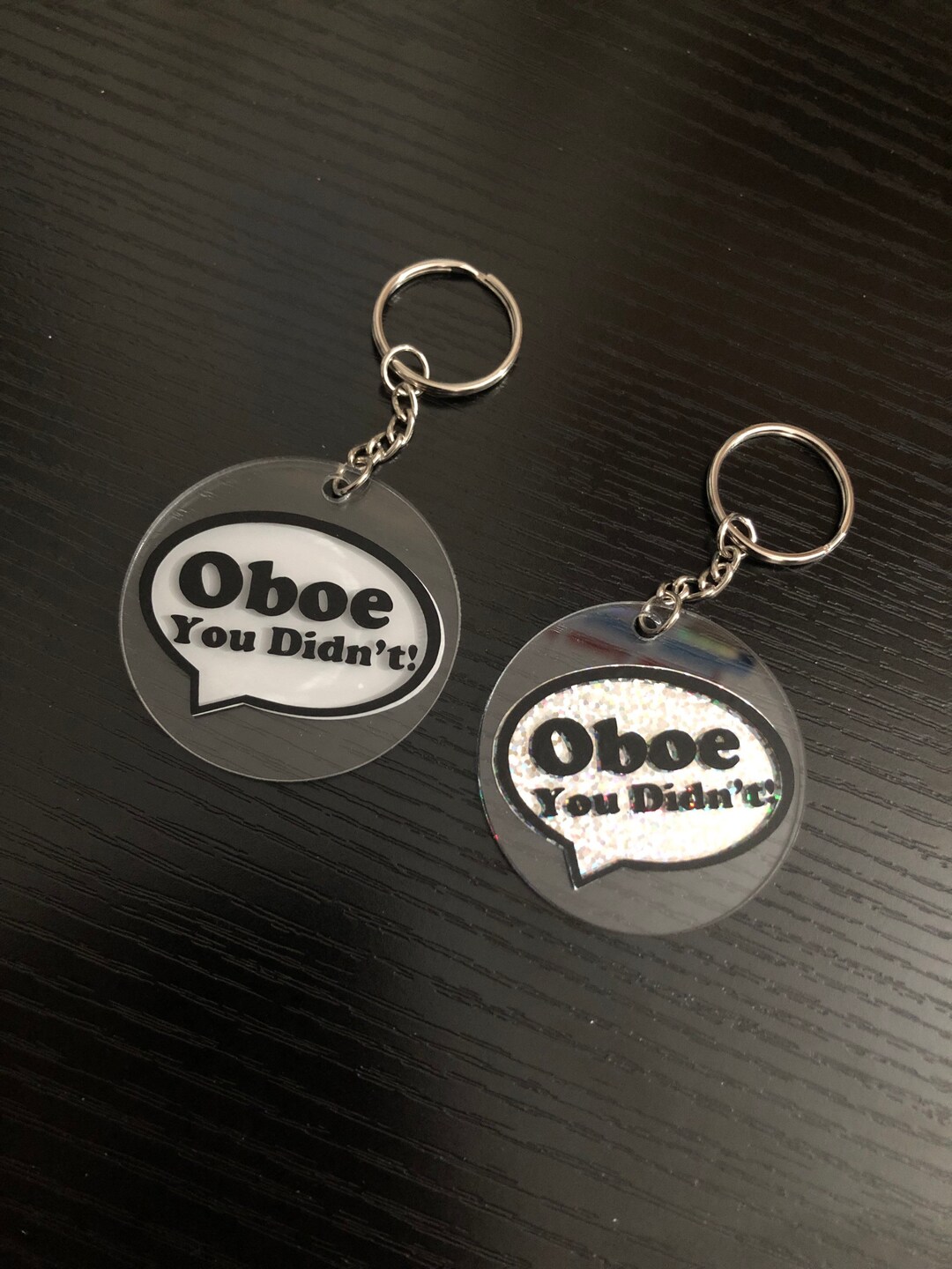 Oboe You Didn't Keychain Etsy