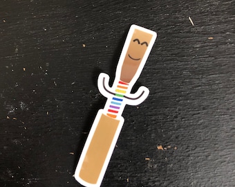 3” Oboe Reed Sticker