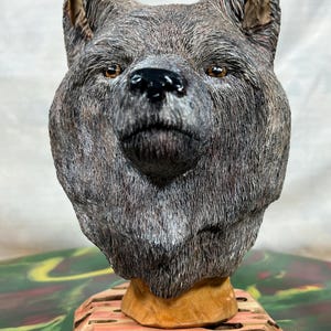 El Lobo, Wolf Bust