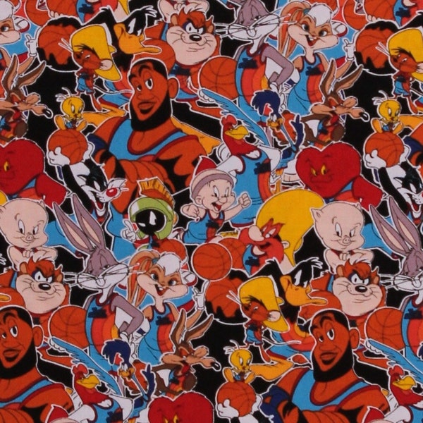 Space Jam Fabric Etsy