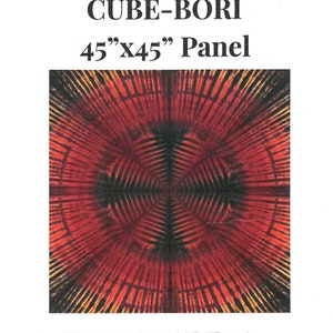 Fabric Kit - Cube-Bori Anthology Fabrics 45&quot; x 45&quot; Panel Quilting Kit - Sold by the Kit (M421.13)