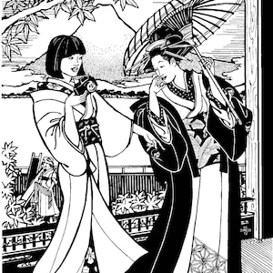 Folkwear Japanese Kimono #113 Yukata Dress Coat Robe Obi Sash Japan Sewing Pattern (Pattern Only) folkwear113