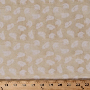 Cotton Western Legend Hats Cowboys Cowgirls Yeehaw Horses Cream Cotton Fabric Print by the Yard (B-9273-41) D405.33