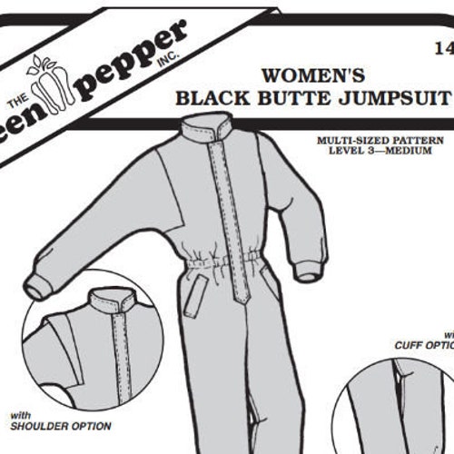 Men’s Black Butte Jumpsuit Pattern - 142 - The Green Pepper Patterns