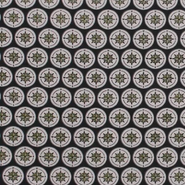 Compass Fabric Etsy
