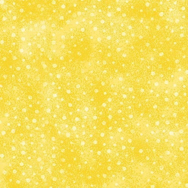 2 Yard Piece - Norway Dots Honey Yellow Waverly Inspirations 72" x 44" Precut Quilter's Cotton Fabric Piece (DT-4916-2PC-8) M409.36
