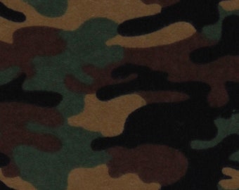 Army Camo Fabric by the Yard Brown and Green Camouflage - Etsy