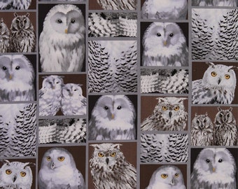 Red Tail Hawk BTY COTTON Elizabeth/'s Studio North American Wildlife 451 Blue