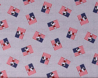 Cotton Snoopy Joe Cool Patriotic USA United States of America Fourth of July Cotton Fabric Print by the Yard (71043-R320710) D306.44