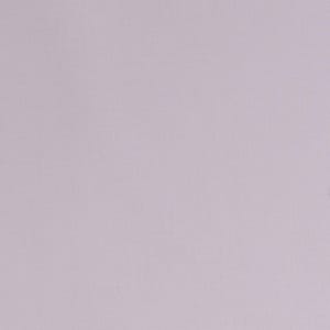 May include: A plain, light purple background.