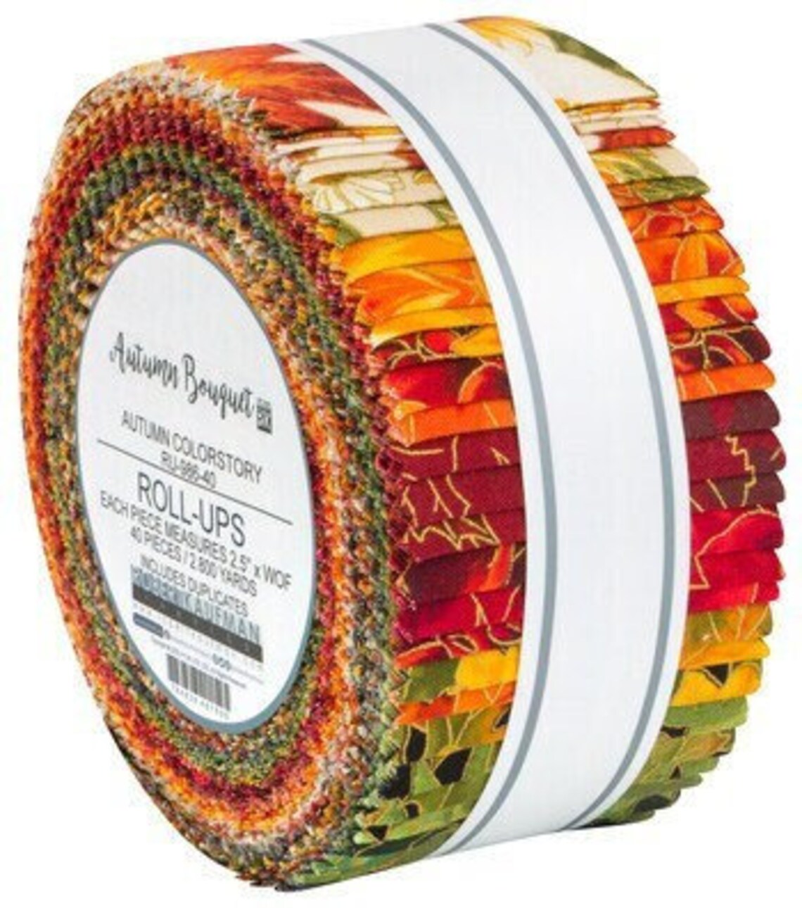 Jelly Roll Autumn Bouquet Autumn Colorstory Fall Leaves | Etsy