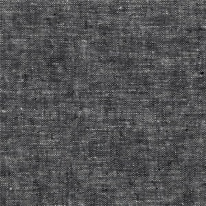 Essex Yarn Dyed Black 44&quot; Wide Linen/Cotton Fabric by the Yard (E064-1019) D256.16