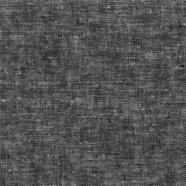 Essex Yarn Dyed Black 44" Wide Linen/Cotton Fabric by the Yard (E064-1019) D256.16