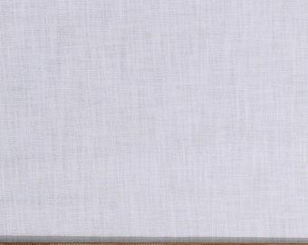 Weaver's Cloth White 44" Wide Polyester/Cotton Craft Fabric by the Yard (1563821CH) D264.01