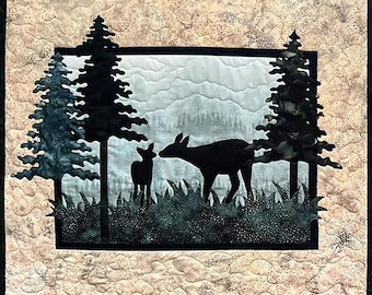 Quilt Kit - Dusk Till Dawn Laser Kit McKenna Ryan Hoffman Fabrics 25" x 21" Finished Size Quilts Quilting Kit - Sold by the Kit (M409.52)
