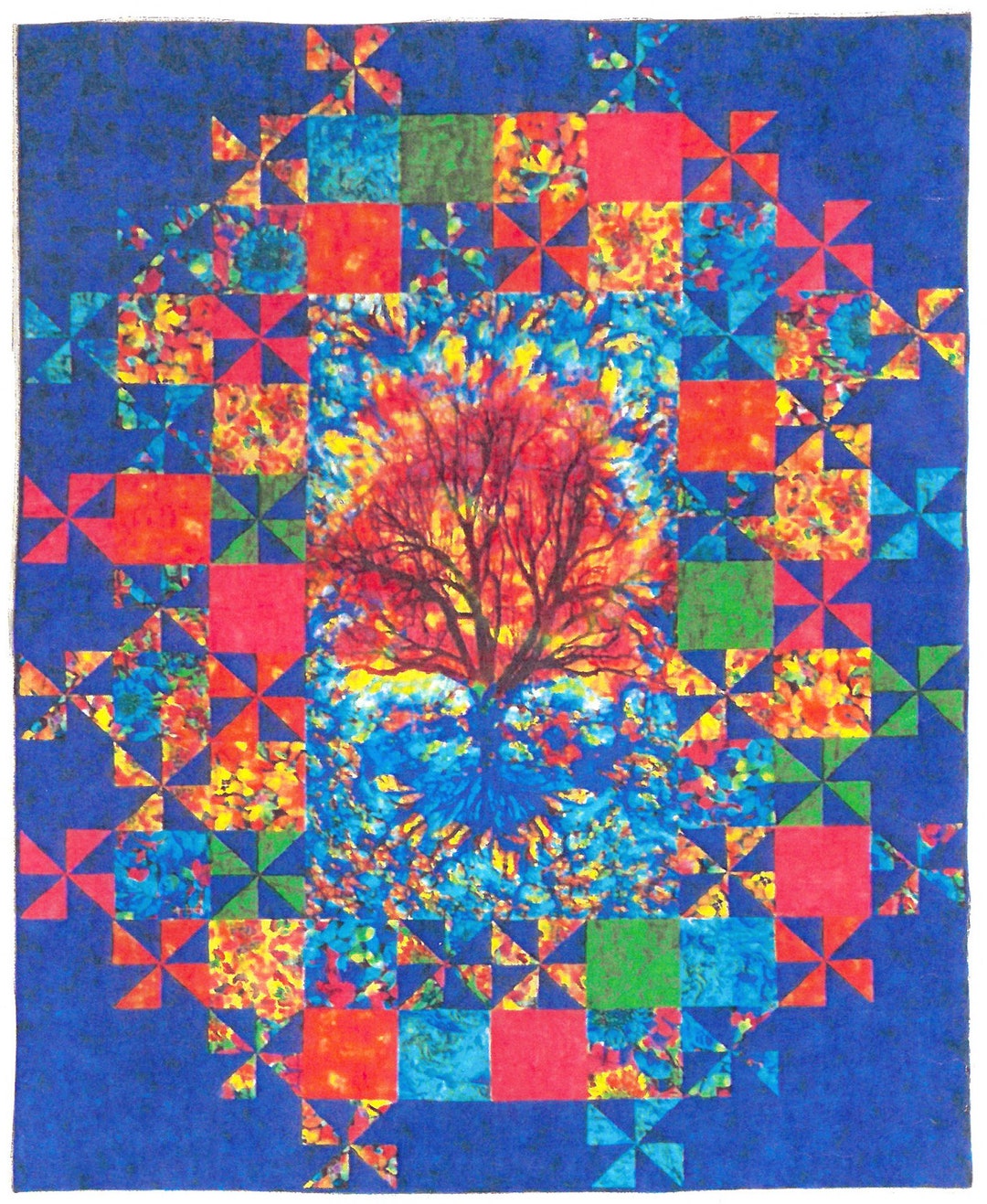 Tree Quilt Kit Quilt Kit - Nature's Glow 60
