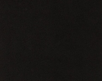 Medium weight Ultrasuede® Remnant Black 8" x 15" usable dimensions -May have small imperfections (See description for details)